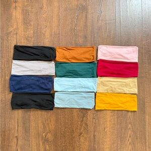 Assorted Stretchy Headbands - 12 Pack